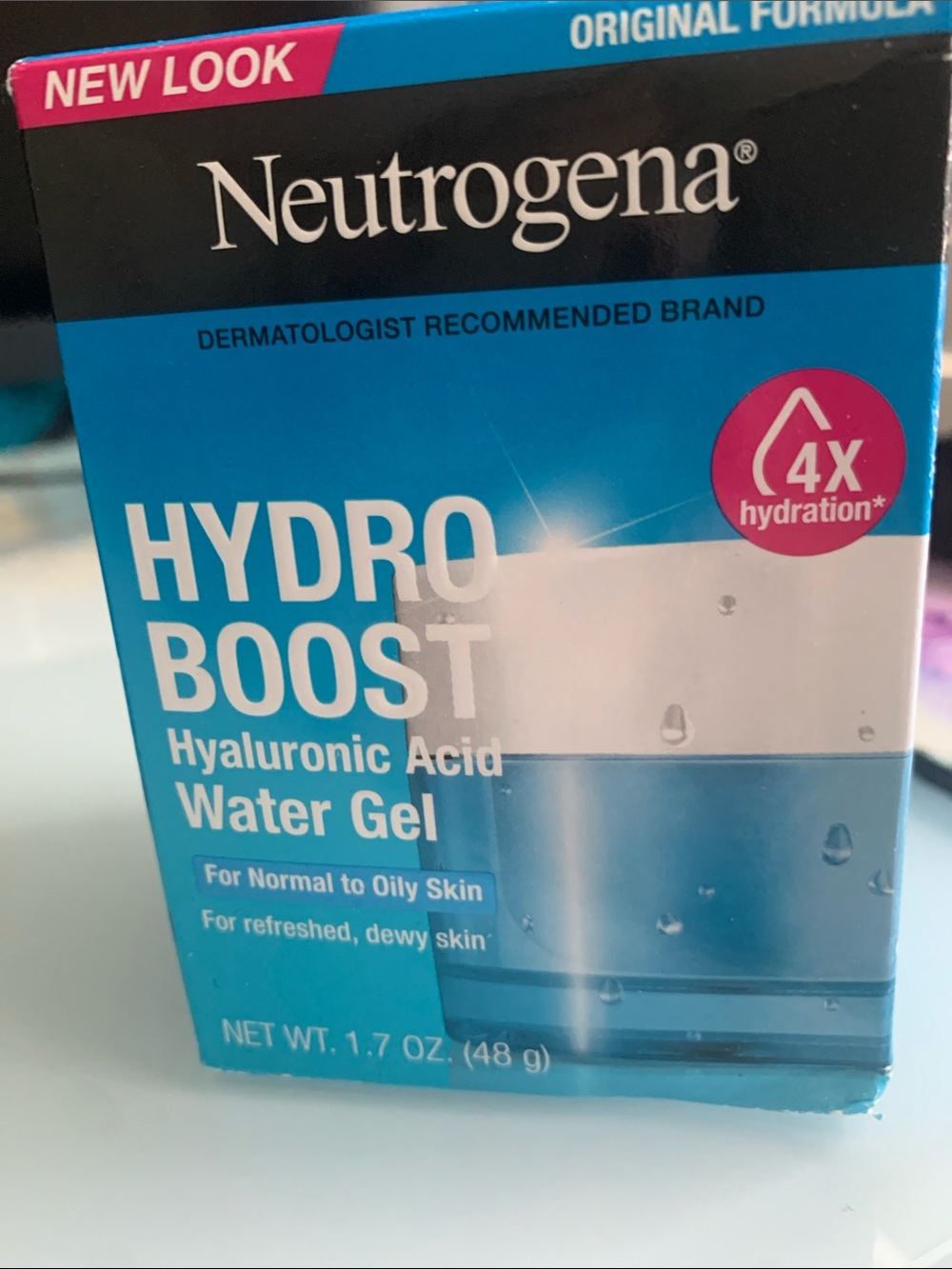 Neutrogena Hydro Boost Water Gel - Blue & White Packaging BNWT